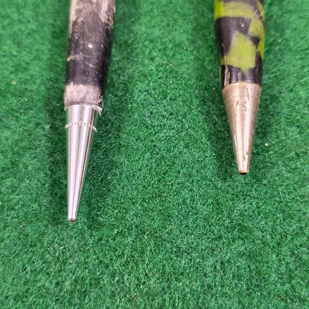 Vintage Mechanical Pencil Lot Marbled Celluloid Metal South Bend Box Antique